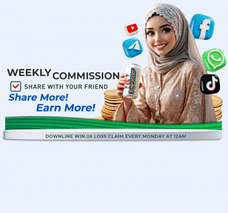 100CUCI weekly commission promotion by 100cuci.digital