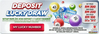 100CUCI deposit lucky draw promotion by 100cuci.digital